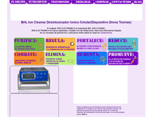 Tablet Screenshot of drenatoxinas.com